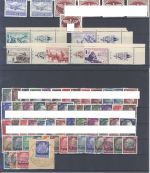 Dt. Bes. 2. WK, enormer Posten auf 10 Steckkarten