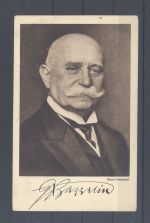 Dt. Reich, Zeppelinkarte mit 1 Mark Flugpost als EF aus Bielefeld