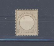 Dt. Reich Michel Nr. 11, 18 Kreuzer kl. Brustschild ungebraucht *, FA BPP