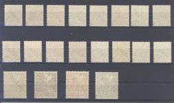 Berlin Michel Nummer 1-20, Schwarzaufdruck 1949 **, geprüft