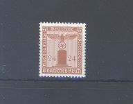 Dt. Reich Dienst Michel Nummer 163y, 24 Pfg. Dienst 1942 **, gp. BPP