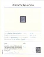 Dt. Kolonien DSWA, gestempelter Posten auf Abo Blättchen