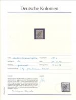 Dt. Kolonien DSWA, gestempelter Posten auf Abo Blättchen