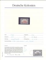 Dt. Kolonien Togo, */** Posten auf Abo Blättchen