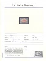 Dt. Kolonien Togo, */** Posten auf Abo Blättchen