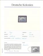 Dt. Kolonien Togo, */** Posten auf Abo Blättchen