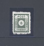 SBZ Michel Nummer 43 BIIa - DIII 6 Pfg. Freimarke 1945 **, FA BPP