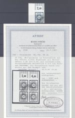 SBZ Mi.Nr. 48 a L, 20 Pfg. Seiffen Zähnung Eckrand gestempelt, FA BPP