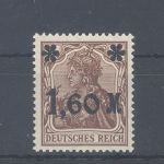 Dt. Reich Michel Nummer 154 I b, 1,60 Mark Farbe b **, geprüft BPP