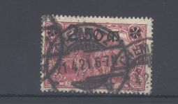 Dt. Reich Michel Nummer 118b, 2,50 Mark 1920 gestempelt geprüft BPP