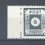 SBZ Michel Nummer 43 C VIII, Versuchszähnung **, geprüft BPP