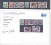 Dt. Abstimmung Eupen Malmedy, umfangreicher Posten auf 3 Steckkarten