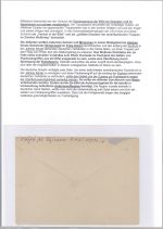 Dt. Feldpost 2. WK, Feldpost Brief von der Schlacht im Hürtgenwald