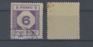 Dt. Lokalpost Niesky Michel Nummer 1-2, Freimarken 1945 **/gestempelt