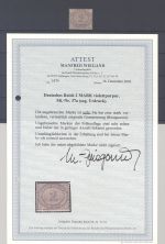 Dt. Reich Michel Nr. 37a, 2 M Freimarke 1875 ungebraucht, FA BPP