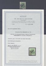 Dt. Reich Dienst Mi.Nr. 79 I, 500 Mark mit der Abart I gestempelt, FA BPP