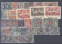 Danzig, gestempelter Posten aus 1923, geprüft Infla