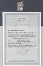 SBZ Michel Nr. 45 L, 10 Pfg. Großröhrsdorf 1945 gestempelt, FA BPP