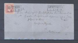 Preußen, Siegel Brief 1 Sgr. EF aus Lichtenrade mit gutem Stempel