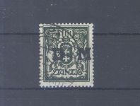 Danzig Dienst Michel Nummer 37, 100 Mark 1923 gestempelt, gp. Infla