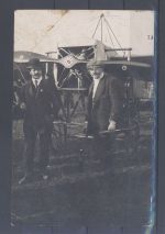 Schweiz, Flugpost Karte mit Michel Nummer III als EF aus Bern