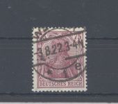 Dt. Reich Michel Nummer 197b, 75 Pfg. Germania gestempelt, geprüft