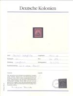 Dt. Auslandspost und Dt. Kolonien, ** Posten auf Aboblättern