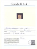 Dt. Auslandspost und Dt. Kolonien, ** Posten auf Aboblättern