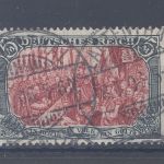 Dt. Reich Michel Nummer 81 A a, 5 Mark 1902 gestempelt, geprüft BPP