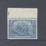 Dt. Reich Michel Nummer 95 B b, 2 Mark Freimarke 1915 **, geprüft BPP