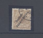 Dt. Kolonien DSWA Michel Nummer 5e, 3 Pfg. 1898 gestempelt, FA BPP
