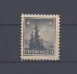 SBZ Michel Nummer 93yy, 4 Pfg. 1945 **, geprüft BPP