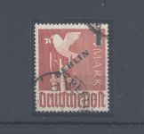 Berlin Mi.Nr. 67 I, 1 Mark 1949 mit Plattenfehler I gestempelt, FA BPP