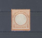 Dt. Reich Michel Nummer 14, 1-2 Groschen Brustschild ungebraucht