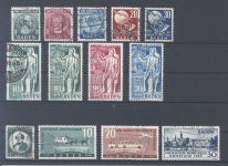 Franz. Zone Baden Michel Nummer 46-57 aus 1949, meist geprüft BPP