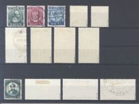 Franz. Zone Baden Michel Nummer 46-57 aus 1949, meist geprüft BPP