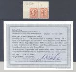 Bizone Mi.Nr. 14aZ, 8 Pfg. AM Post Plattennummer 4 B ** , Befund BPP