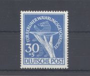 Berlin Michel Nr. 70 I, 30 Pfg. Währungsgeschädigte Abart I **, gp. BPP