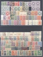 SBZ, umfangreicher ** Posten mit besseren Sätzen auf 6 Steckkarten