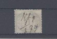 Dt. Reich Michel 12, 10 Gr. Innendienst Federzugentwertung, gp. BPP