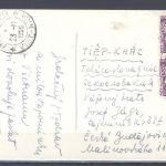 Vietnam, Fotokarte mit Schmied bei der Arbeit 1953 als MeF in die CSSR