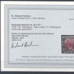 Dt. Reich Michel Nummer 66 II, 5 Mark 1900 gestempelt PF I Befund BPP