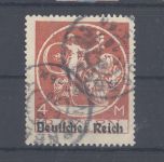 Dt. Reich Michel Nummer 135 IV, 4 Mark 1920 mit PF V gestempelt