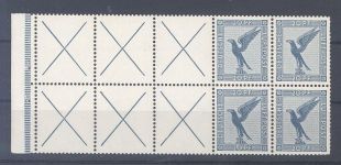 Dt. Reich, Heftchenblatt 49 B, Flugpost 1930 **