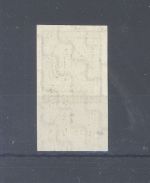 SBZ Michel Nummer 135 Xb U, 30 Pfg. Freimarke 1945 ungezähnt **