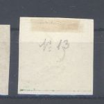Württemberg Michel Nummer 11-15, Freimarken 1857 gestempelt