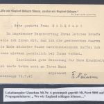 Dt. Lokalpost Glauchau, Karte 1945 mit Michel Nummer 6 als EF, geprüft