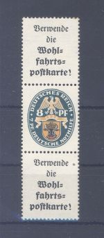 Dt. Reich Zusammendruck Michel Nummer S 61 ungebraucht *