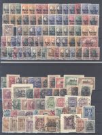 Deutsche Nebengebiete vor 1945, Posten auf 4 Steckkarten