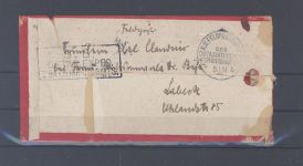 Dt. Auslandspost und Kolonien, Posten auf 4 Steckkarten und Brief